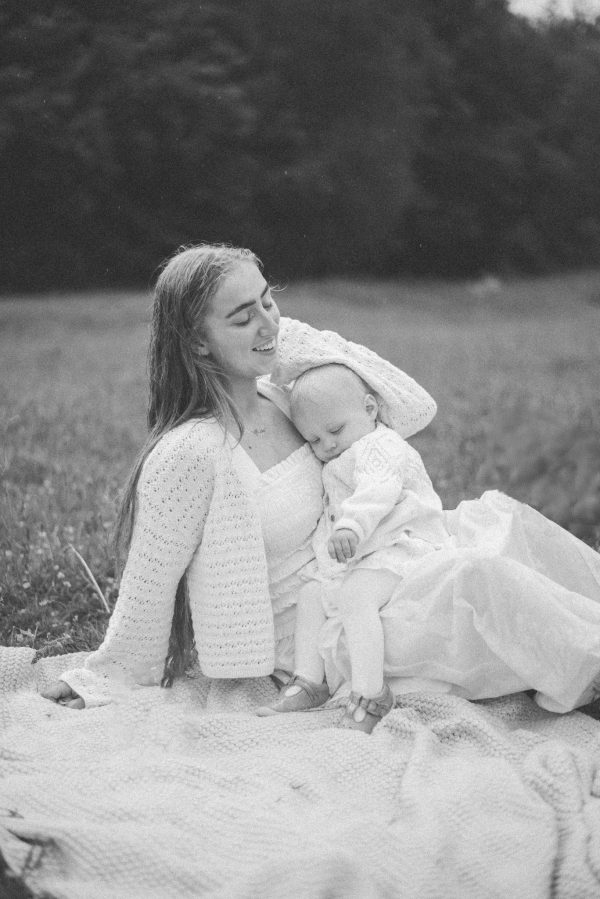 Mommy and me outdoors shoot